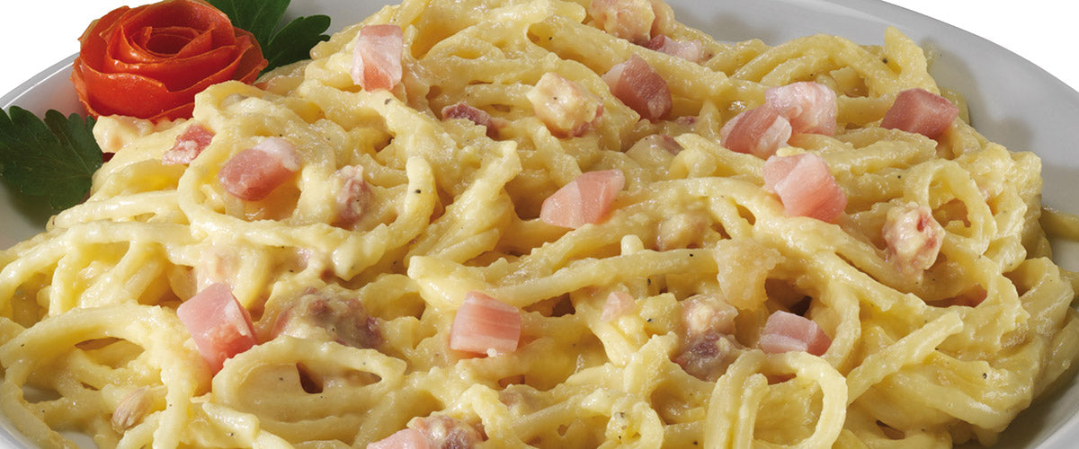 Spaghetti With Carbonara Sauce